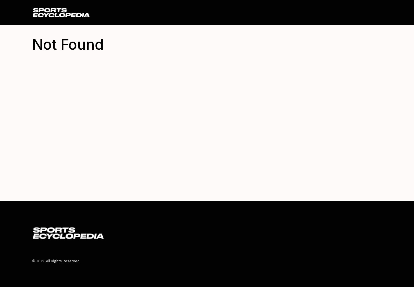 Sports Ecyclopedia website designed by Falcon Marketing