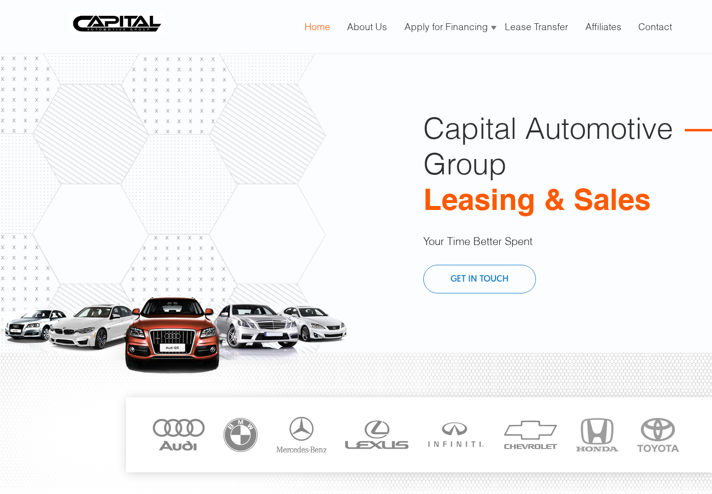 My Cap Auto website designed by Falcon Marketing