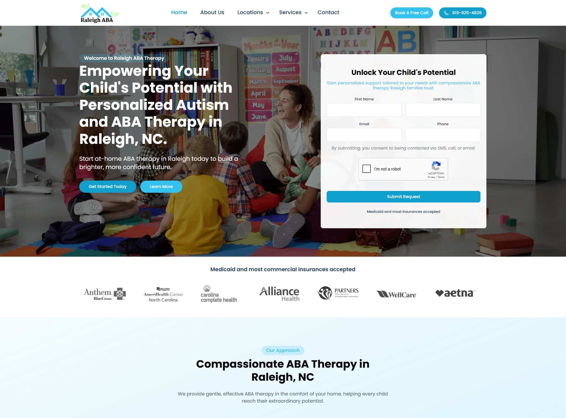 ABA Therapy for Children in Raleigh, NC We Achieve ABA
