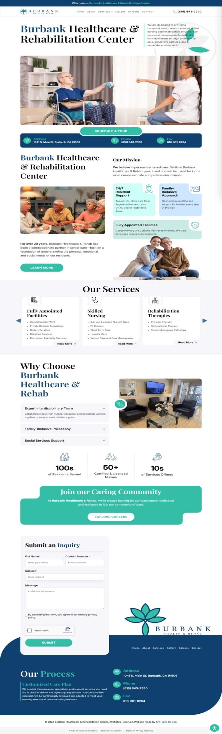 Burbank Health Rehab Center