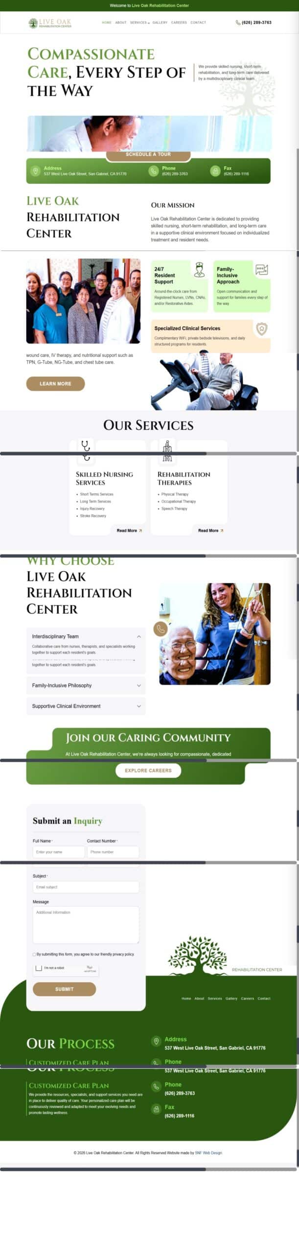 Live Oak Rehab Center