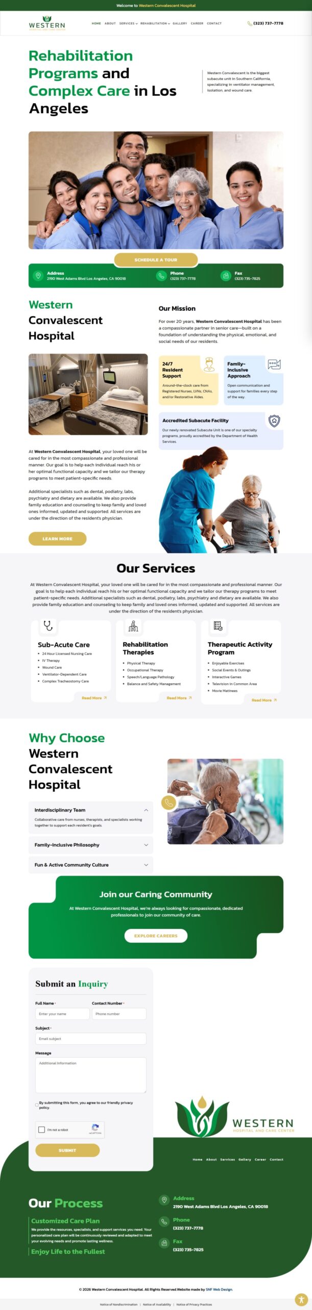 Western Convalescent Hospital